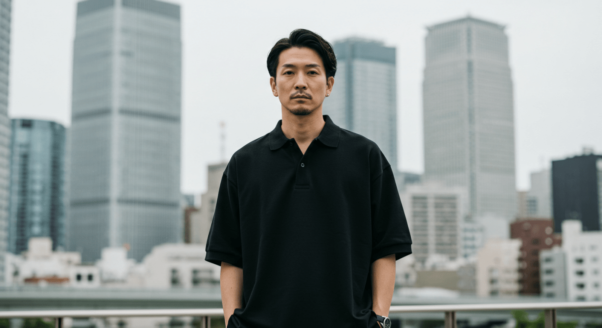 黒ポロシャツで作るメンズコーデ|おしゃれな組み合わせ20選と失敗しない選び方 - ファッション通販NNine(ナイン)