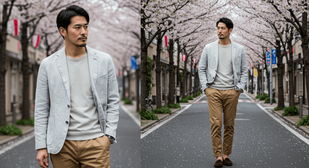 【2025年最新】30代メンズの5月服装完全ガイド!季節感溢れる大人の着こなし15選 - ファッション通販NNine(ナイン)