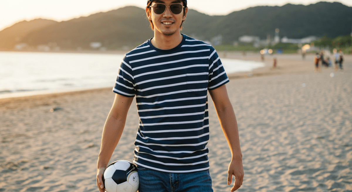 【2025】春夏に着こなすボーダーTシャツ メンズファッションの新定番|おしゃれな大人の選び方 - ファッション通販NNine(ナイン)