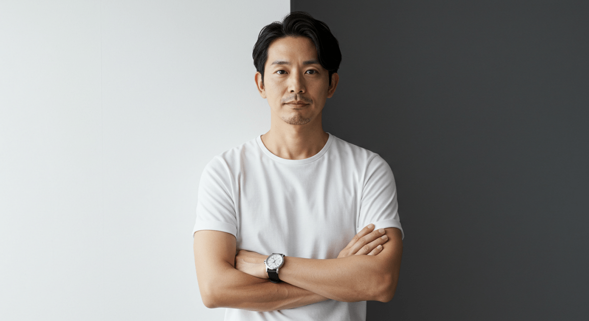 30代40代男性必見!白Tシャツできれいめ着こなしを叶える5つのコツ - ファッション通販NNine(ナイン)