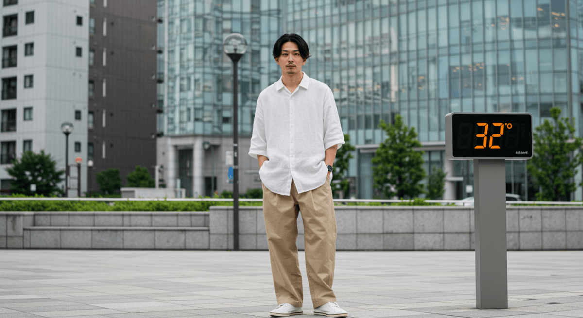 気温32度メンズコーデの正解|涼しくてカッコいいストリートスタイル20選 - ファッション通販NNine(ナイン)