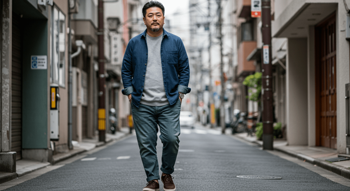 40代太めメンズでも失敗しない!カジュアルファッションの選び方 - ファッション通販NNine(ナイン)