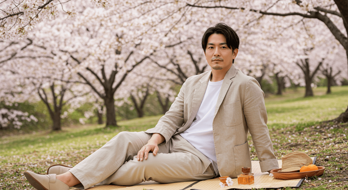 花見にぴったりのメンズコーディネート8選【おすすめアイテムと着こなし方】 - ファッション通販NNine(ナイン)