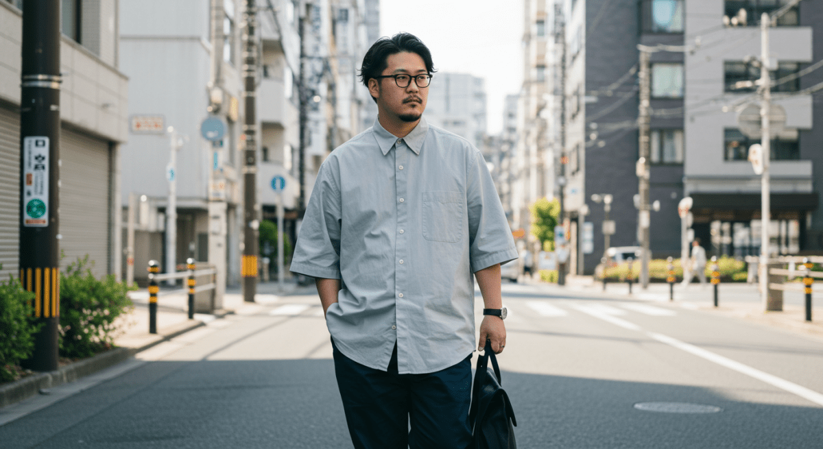 おデブ・ぽっちゃりメンズ向け!春のストリートファッションコーデ - ファッション通販NNine(ナイン)
