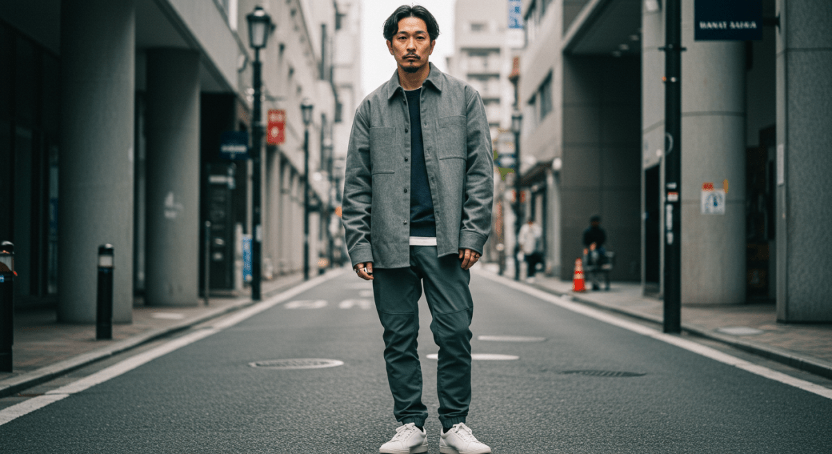 メンズテックパンツ着こなし術|ダサ見えしない!おしゃれコーデ【春夏秋冬】 - ファッション通販NNine(ナイン)