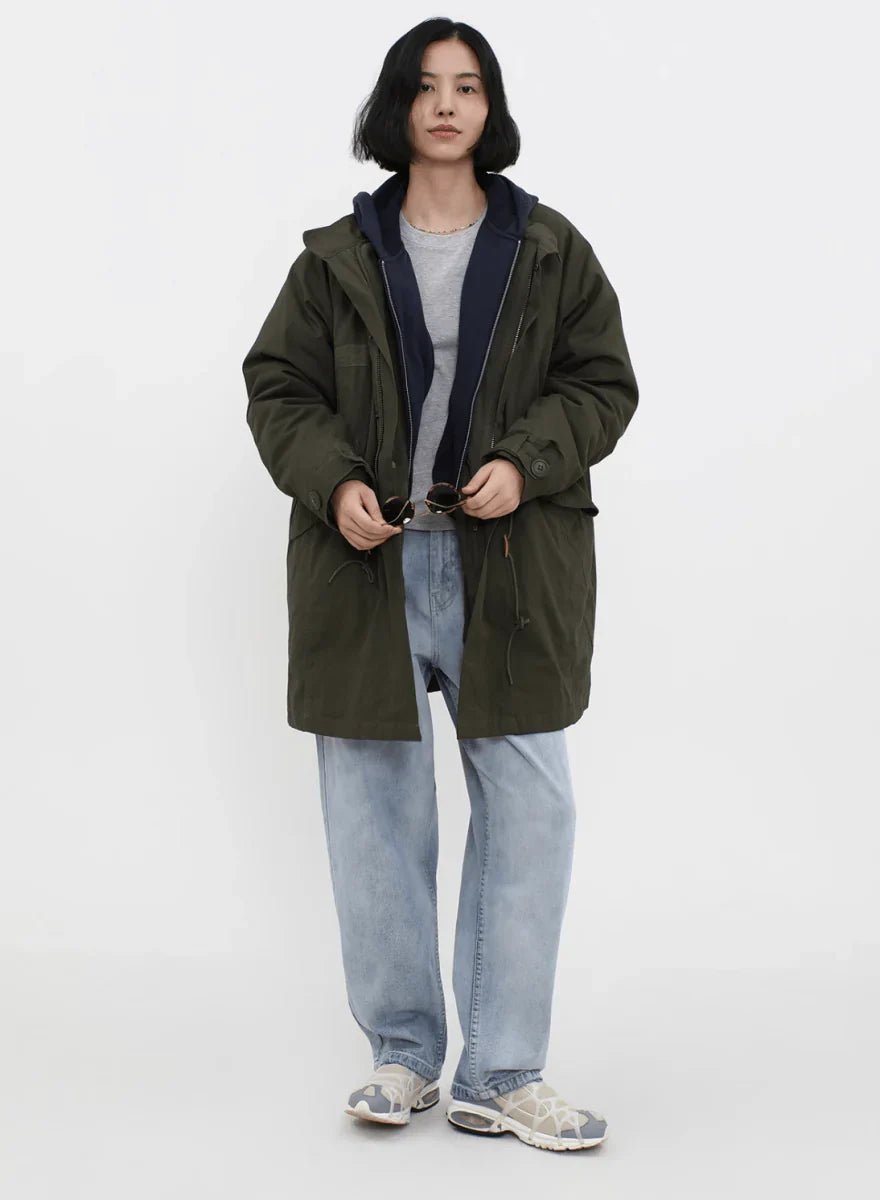 ジャケット・アウター yilon Lame cardigan jacket 60 Sulfurated Stand Collar Jacket by Yohji Yamamoto- La Garçonne