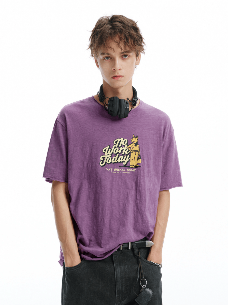 コットン100% スラブ素材 ヴィンテージTシャツ N7087 - ファッション通販NNine(ナイン)