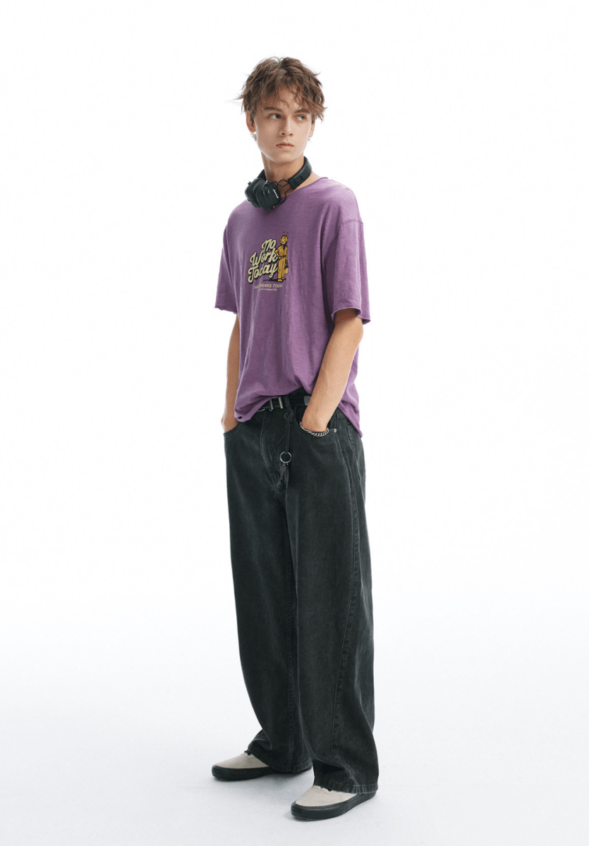 コットン100% スラブ素材 ヴィンテージTシャツ N7087 - ファッション通販NNine(ナイン)