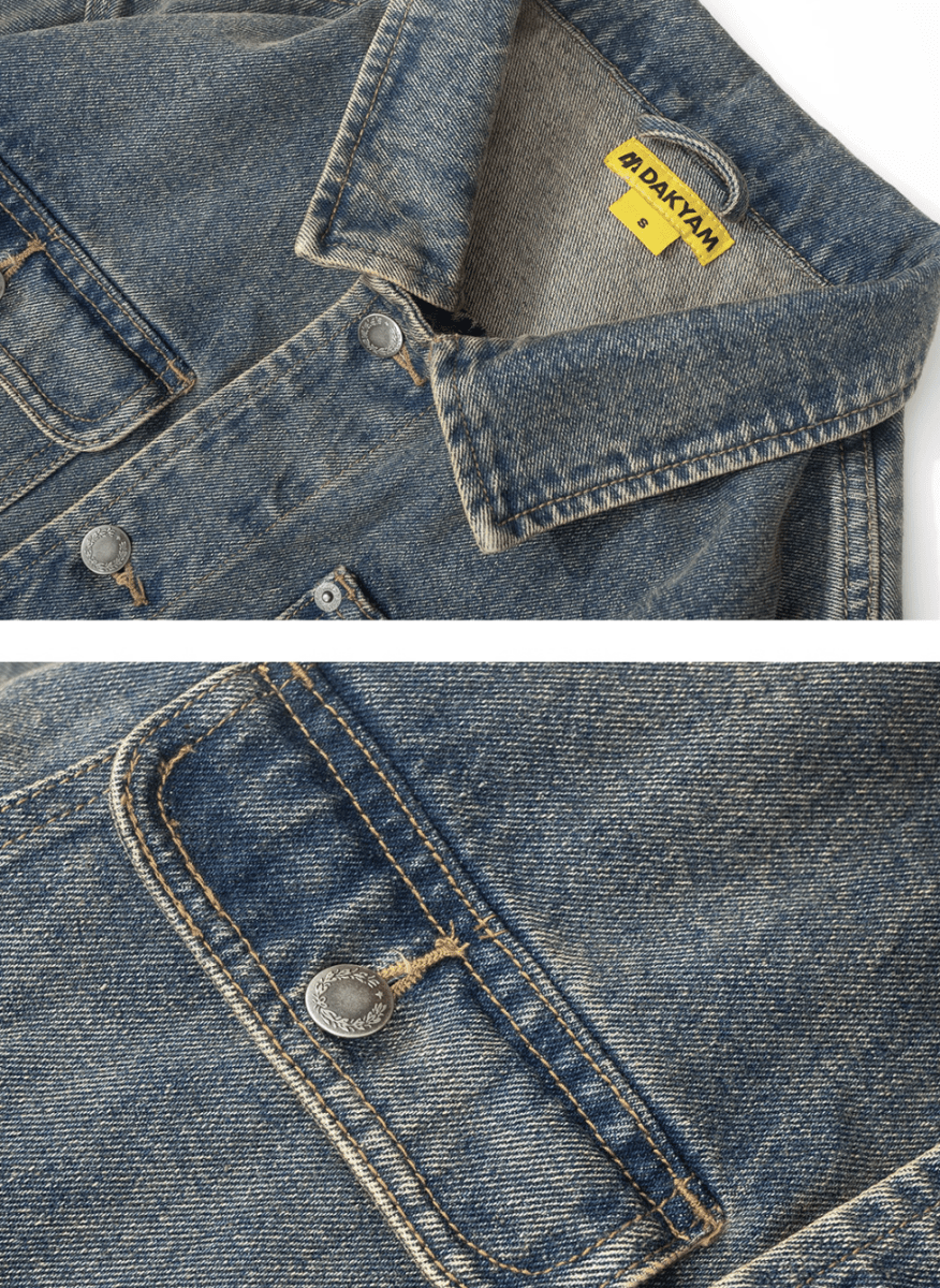 【12OZ】work denim jacket N4866 - NNine
