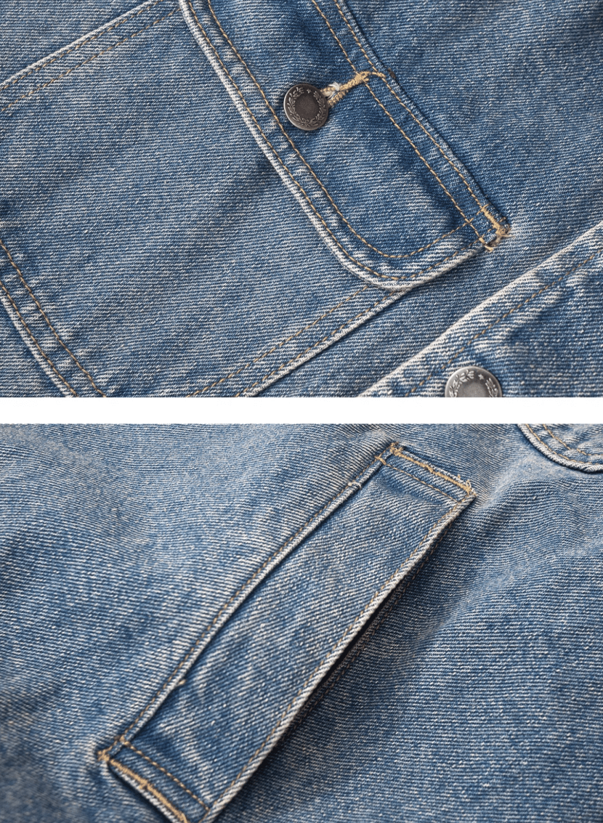 【12OZ】work denim jacket N4866 - NNine