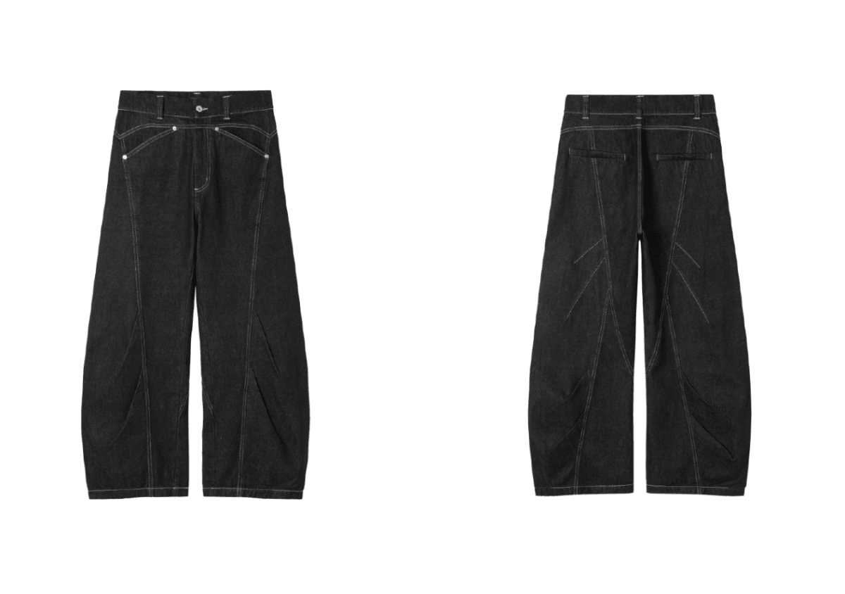 13OZ ステッチヘビーウエイトカーブデニム N6095 - ファッション通販NNine(ナイン)