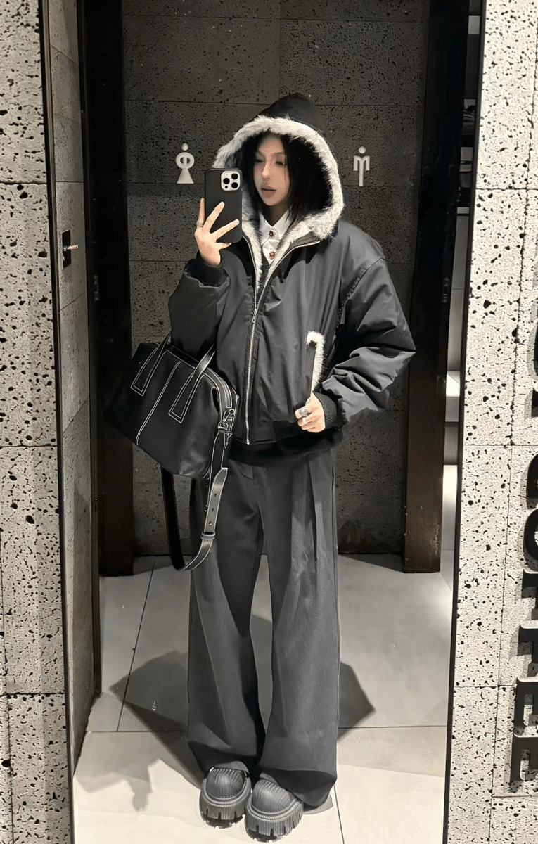 【機能性ウェア】1500g中綿 “防寒”ショートパフジャケット N6519 - ファッション通販NNine(ナイン)