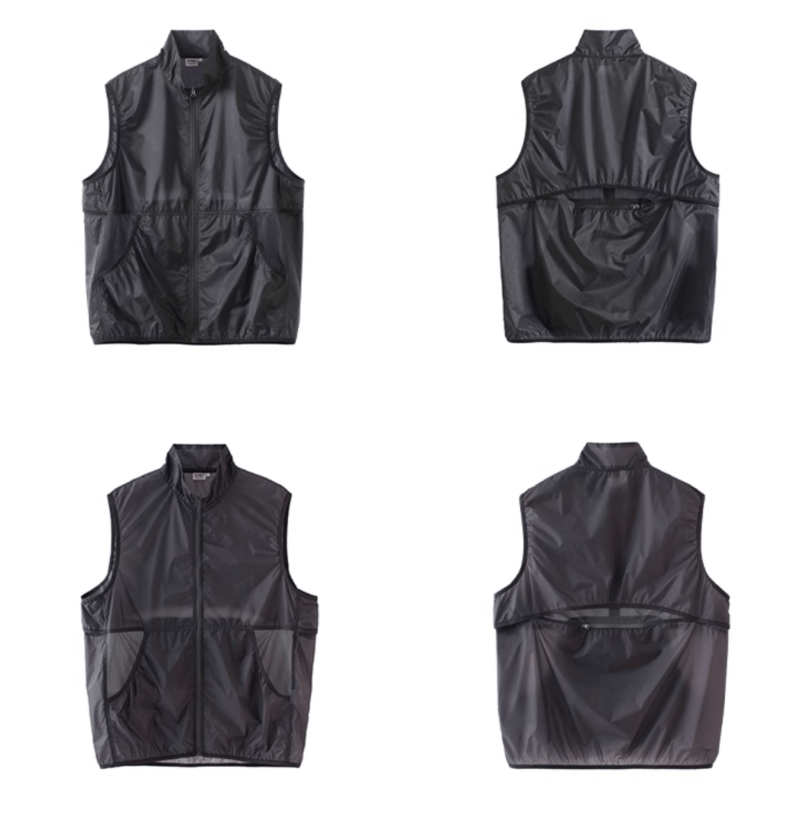 ナイロンノースリーブベスト軽量200g メンズ レディース 撥水 / Nylon Sleeveless Vest N5456 - メンズファッション通販 NNine(ナイン)
