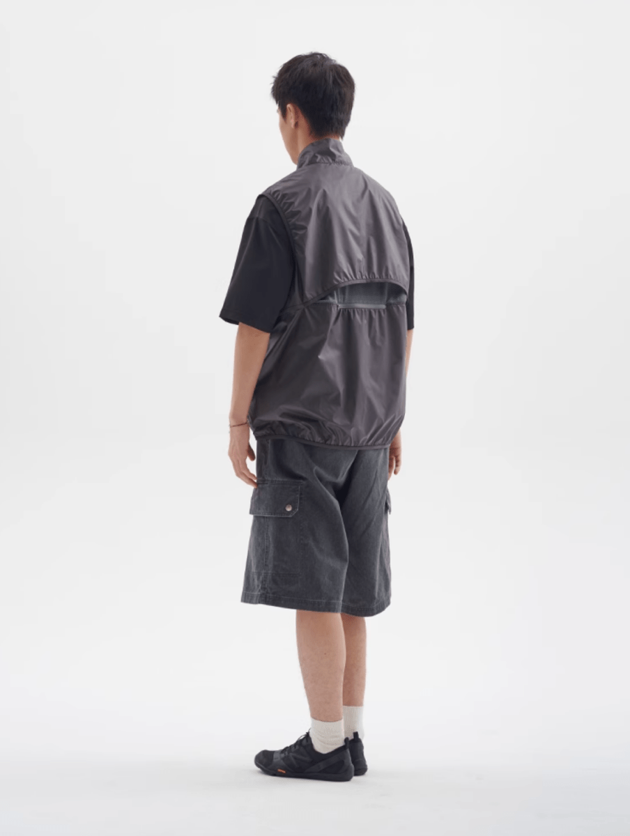 ナイロンノースリーブベスト軽量200g メンズ レディース 撥水 / Nylon Sleeveless Vest N5456 - メンズファッション通販 NNine(ナイン)