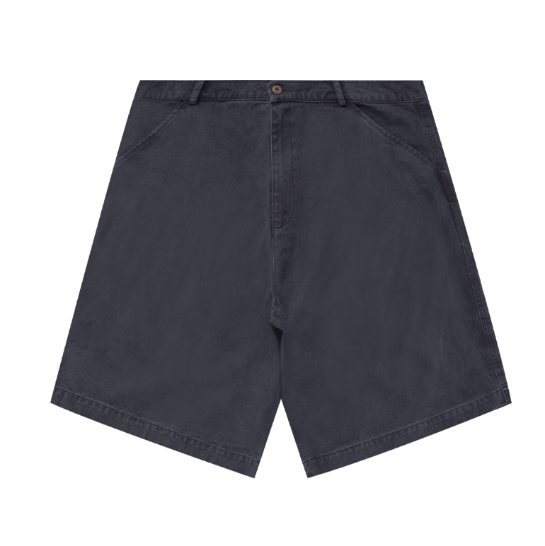 Washed cotton shorts N5295