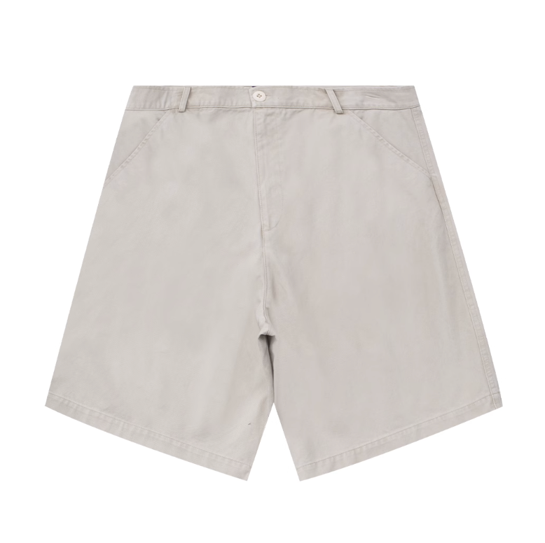 Washed cotton shorts N5295