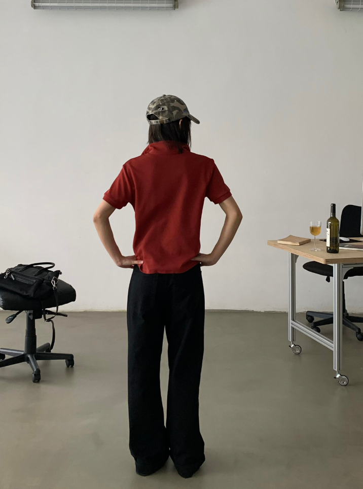 ベーシック・ワイドストレートデニム N5668