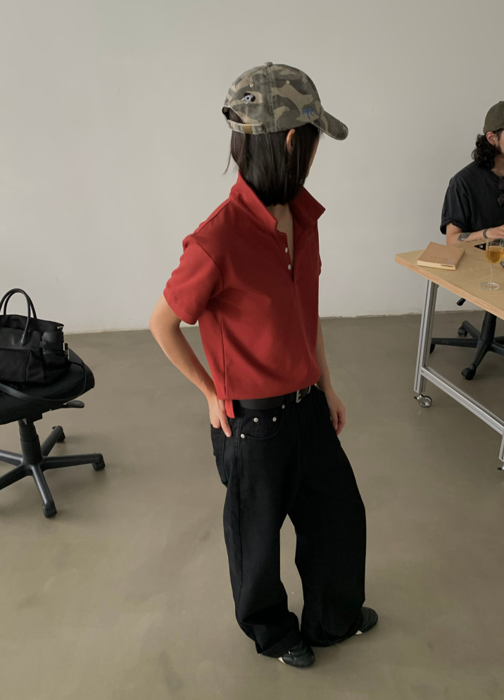 ベーシック・ワイドストレートデニム N5668