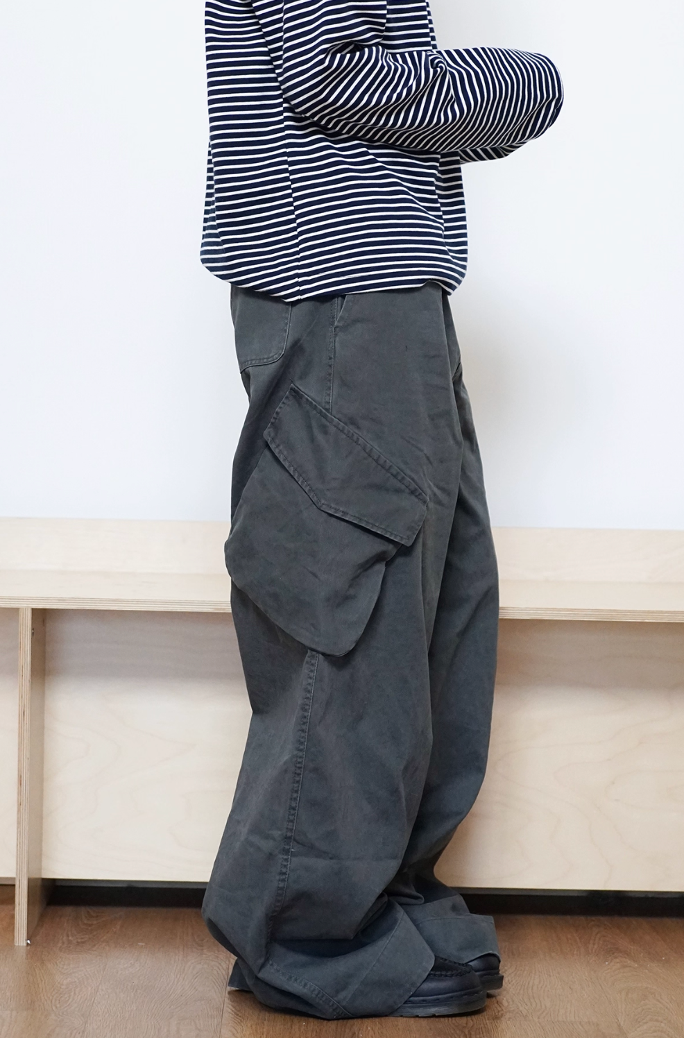 ワイドレッグカジュアルパンツ N5784