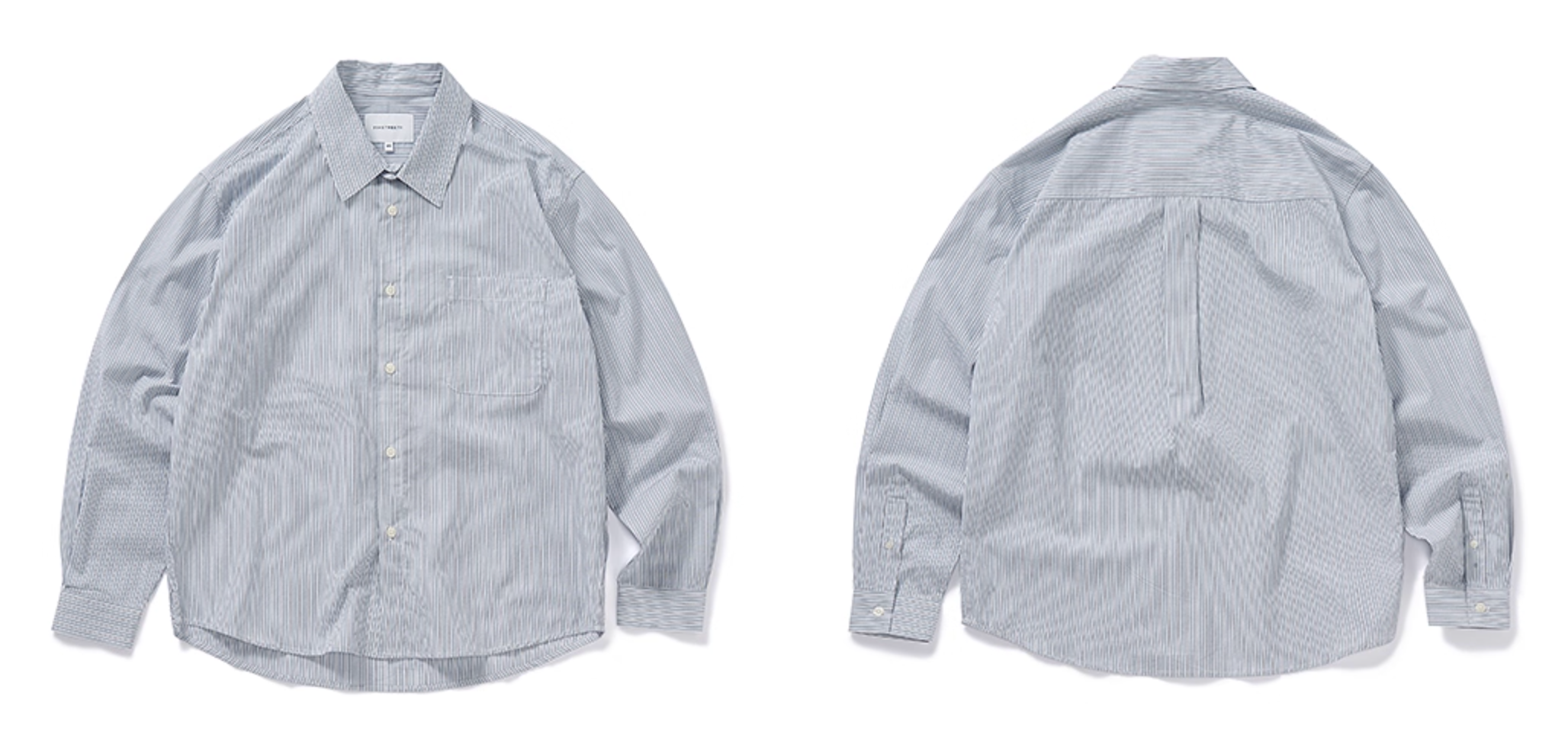 Neutral Simple Striped Shirt N5840