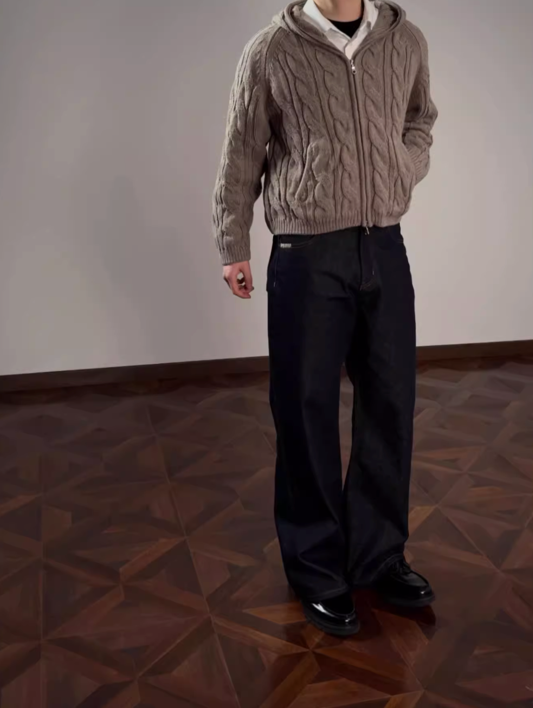 13.5OZ Aライン・リジッドデニム N6053