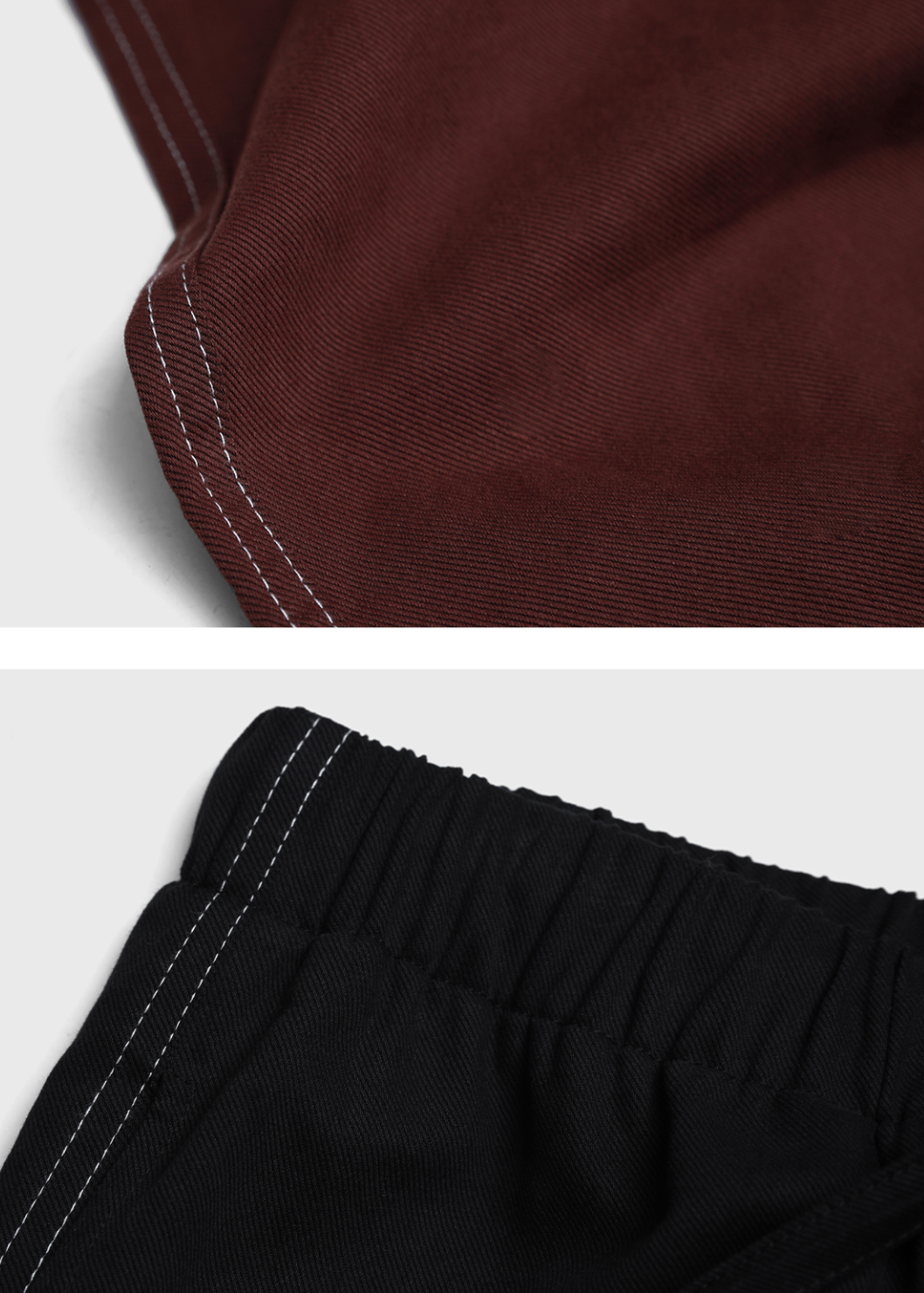 テンセルブレンド・ディープカフ・ワイドトラウザーズ N6102