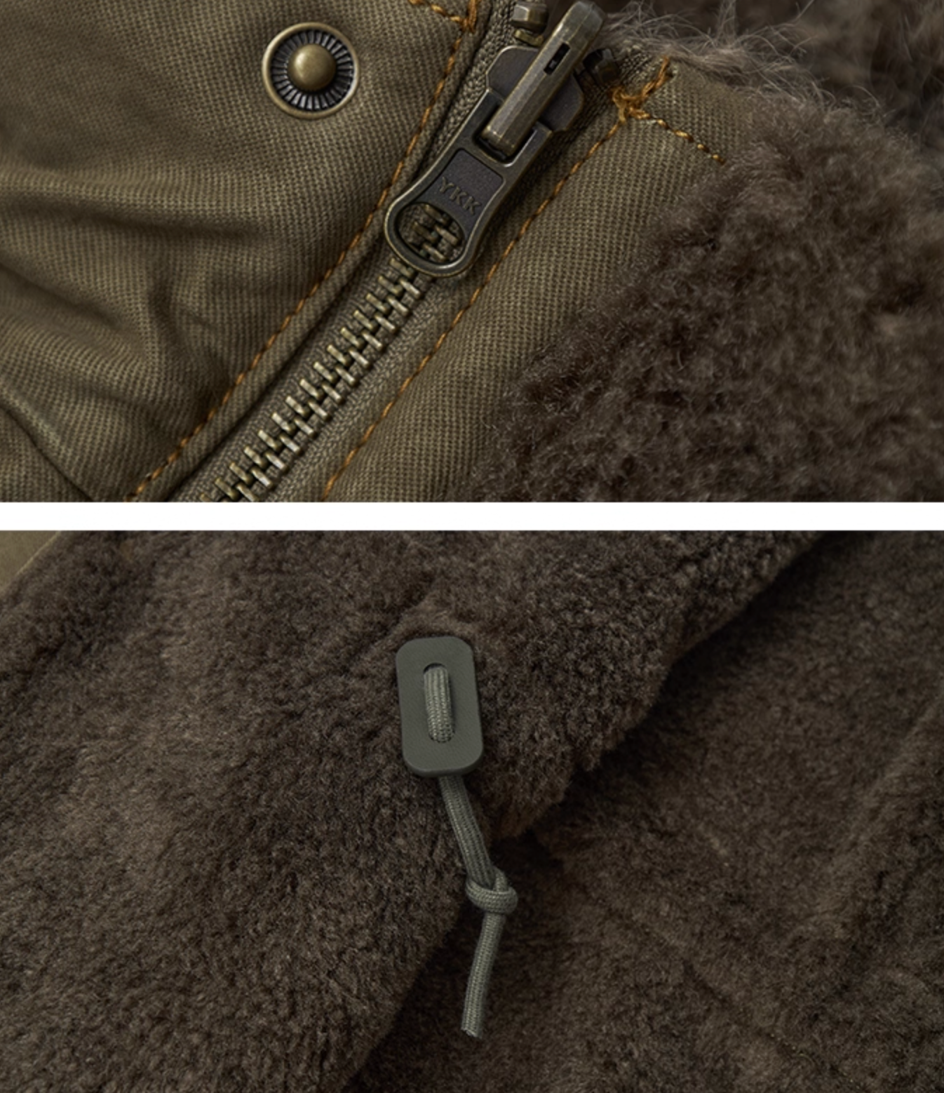 フリース&ウォッシュドツイル・リバーシブルライナー N6110