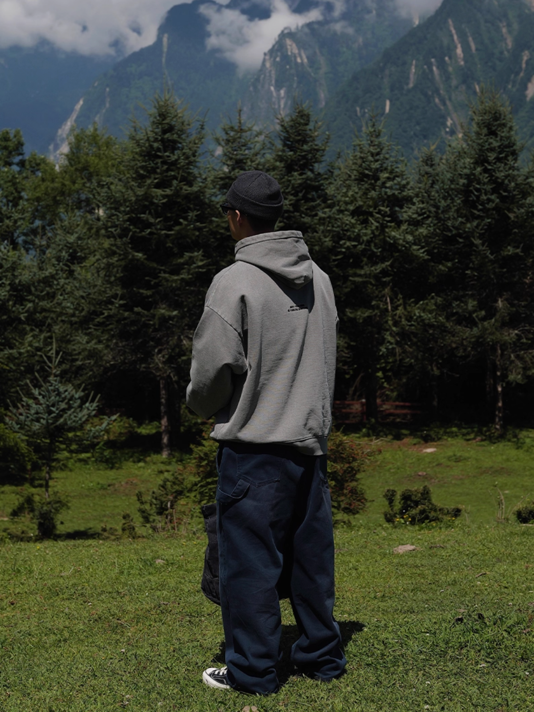 500G・ワックスダイ&ウォッシュ・ヘビーウェイトフーディーN6127