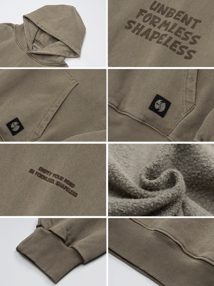 500G・ワックスダイ&ウォッシュ・ヘビーウェイトフーディーN6127