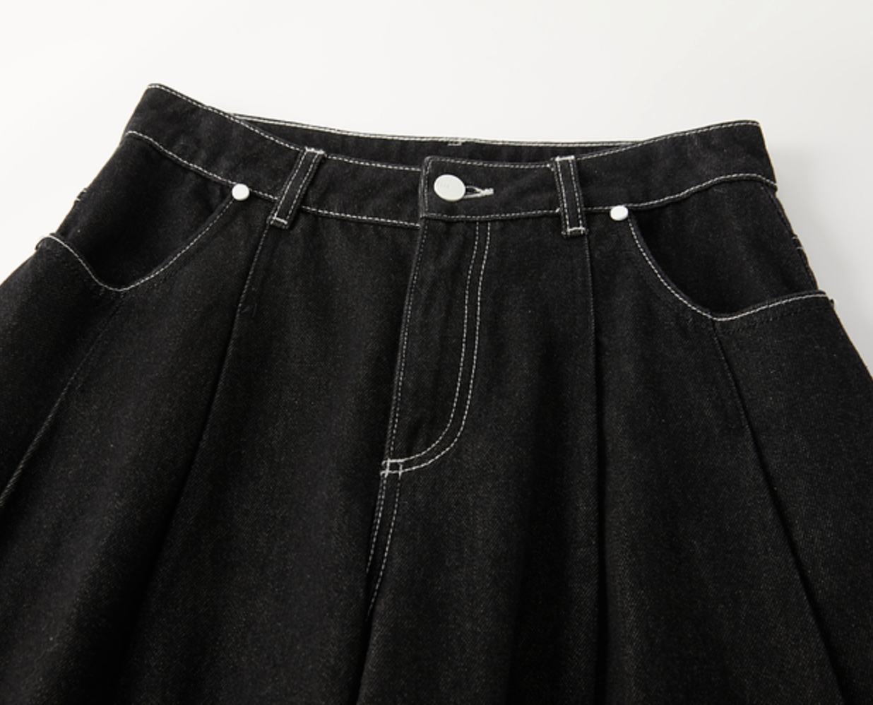 フレンチシック・ワイドデニム N6169