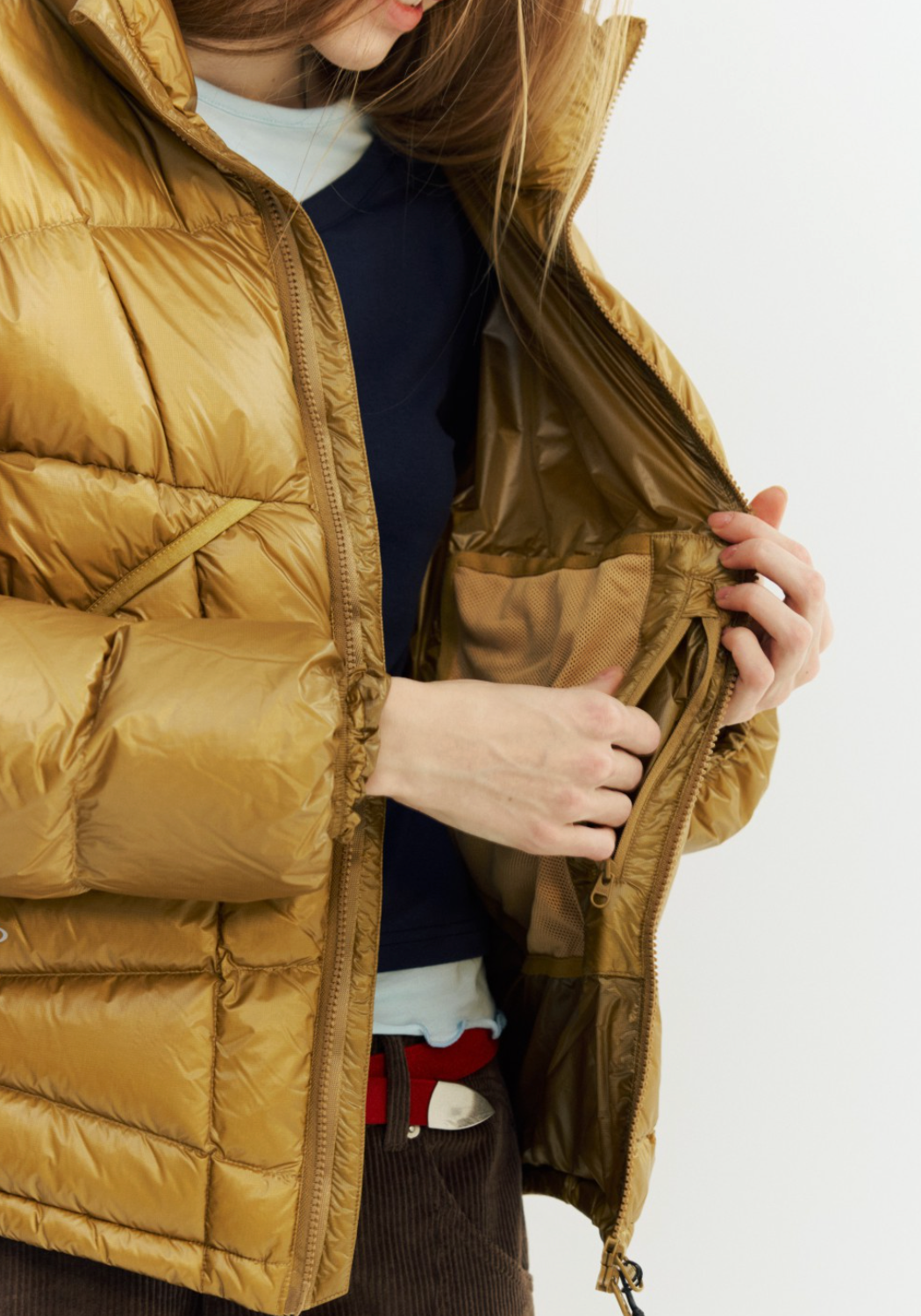 【機能性ウェア】10Dリップストップ・90%ダックダウン・パファージャケット N6183