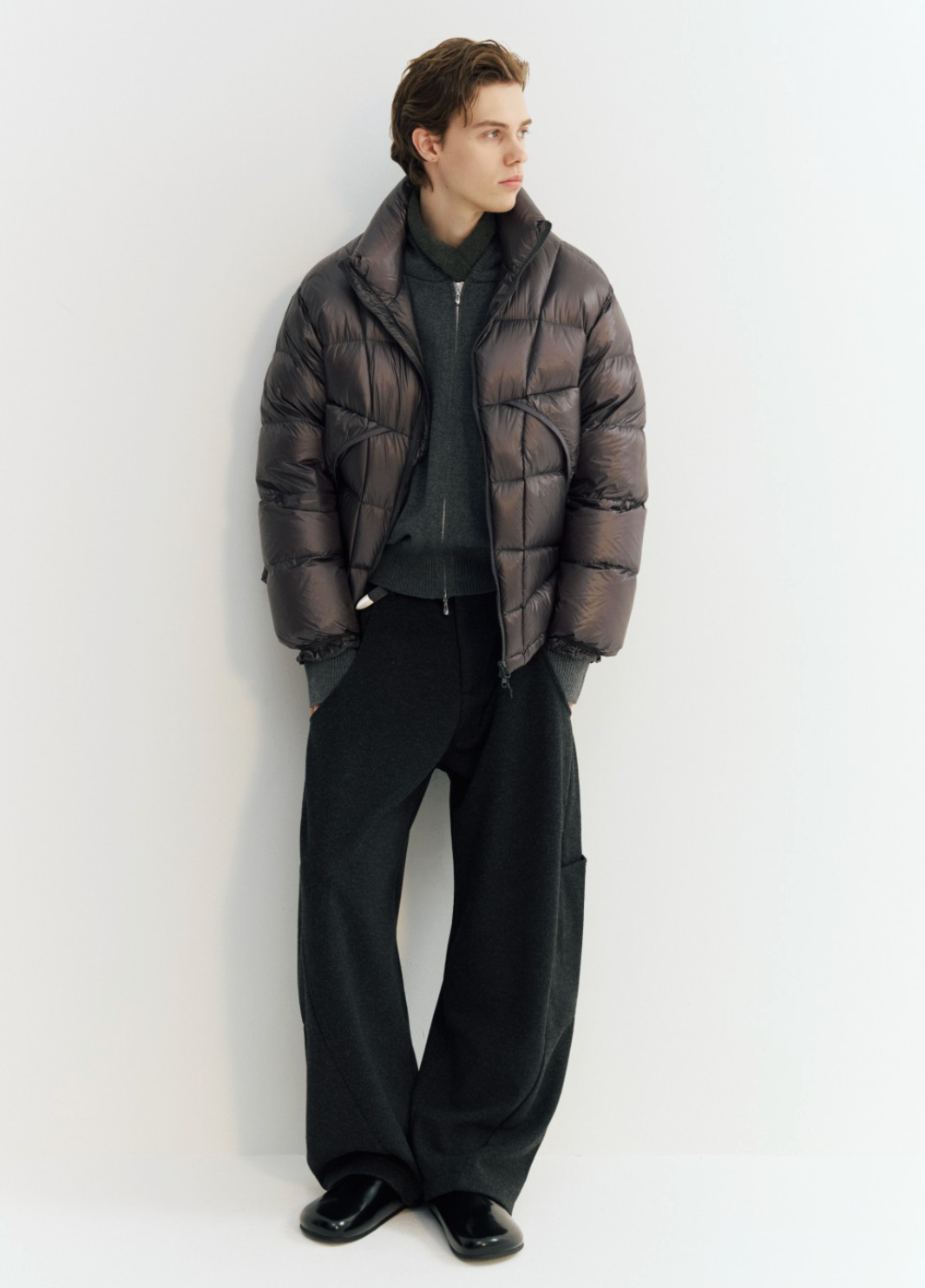 【機能性ウェア】10Dリップストップ・90%ダックダウン・パファージャケット N6183