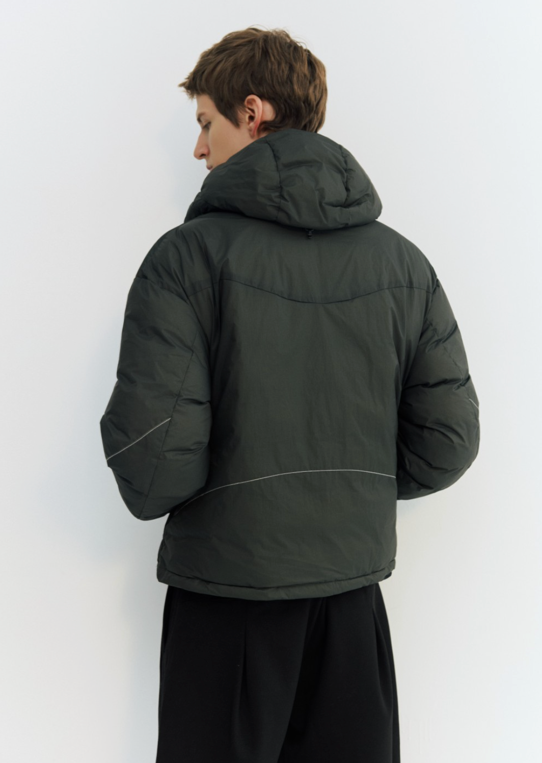 SORONA®中綿・リフレクティブステッチ・コクーンジャケット N6184