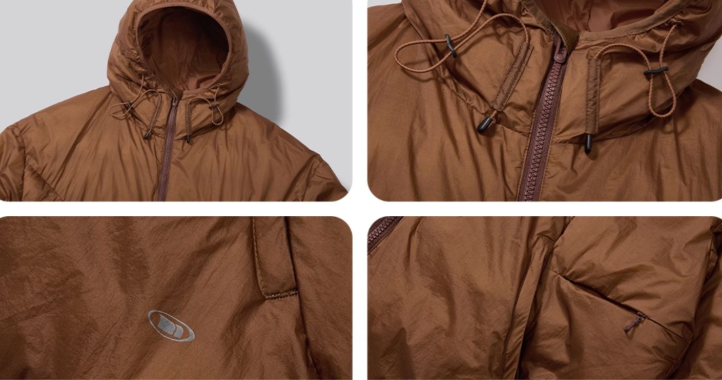 SORONA®中綿・リフレクティブステッチ・コクーンジャケット N6184