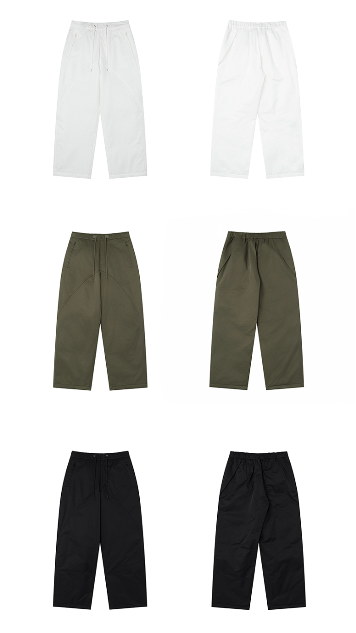 3M中綿 防寒パラシュートワイドパンツ N6254