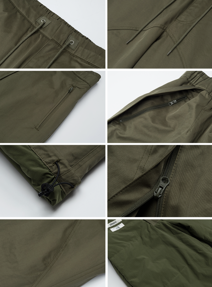 3M中綿 防寒パラシュートワイドパンツ N6254