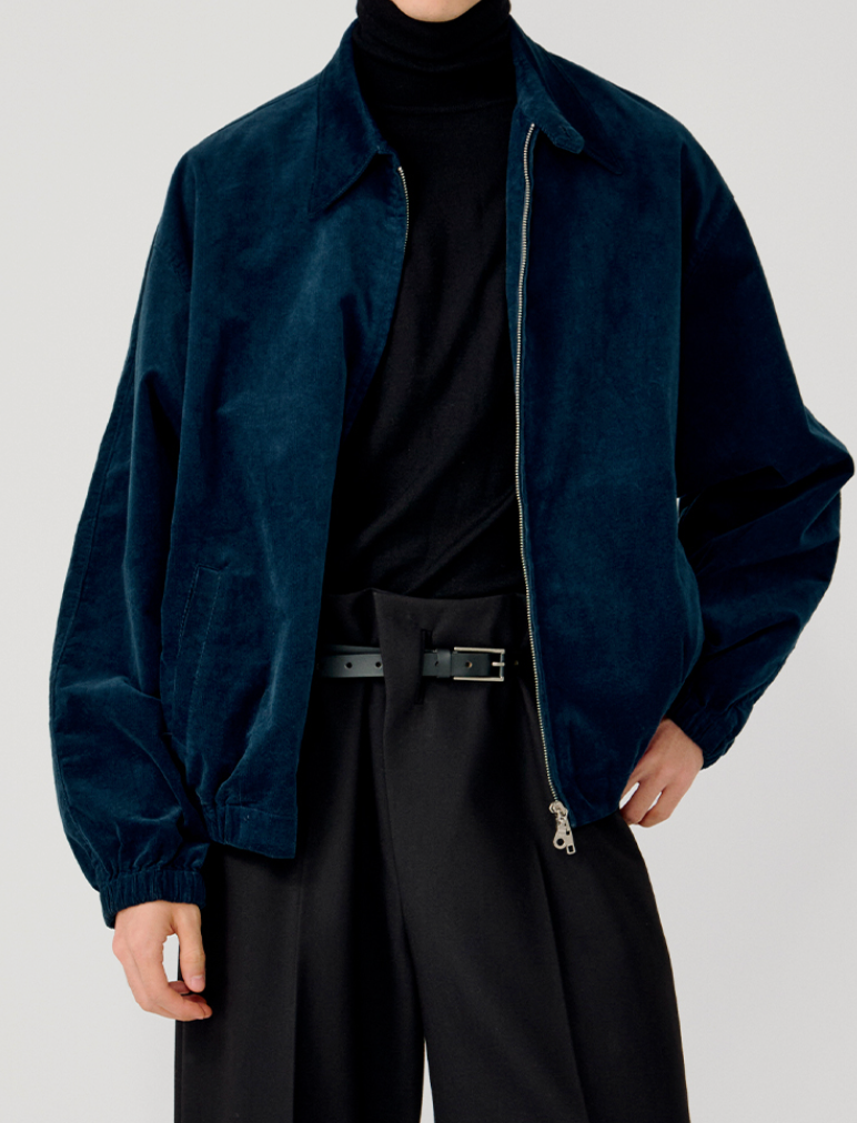 90sウォッシュコーデュロイ バックル襟ワークジャケット N6313