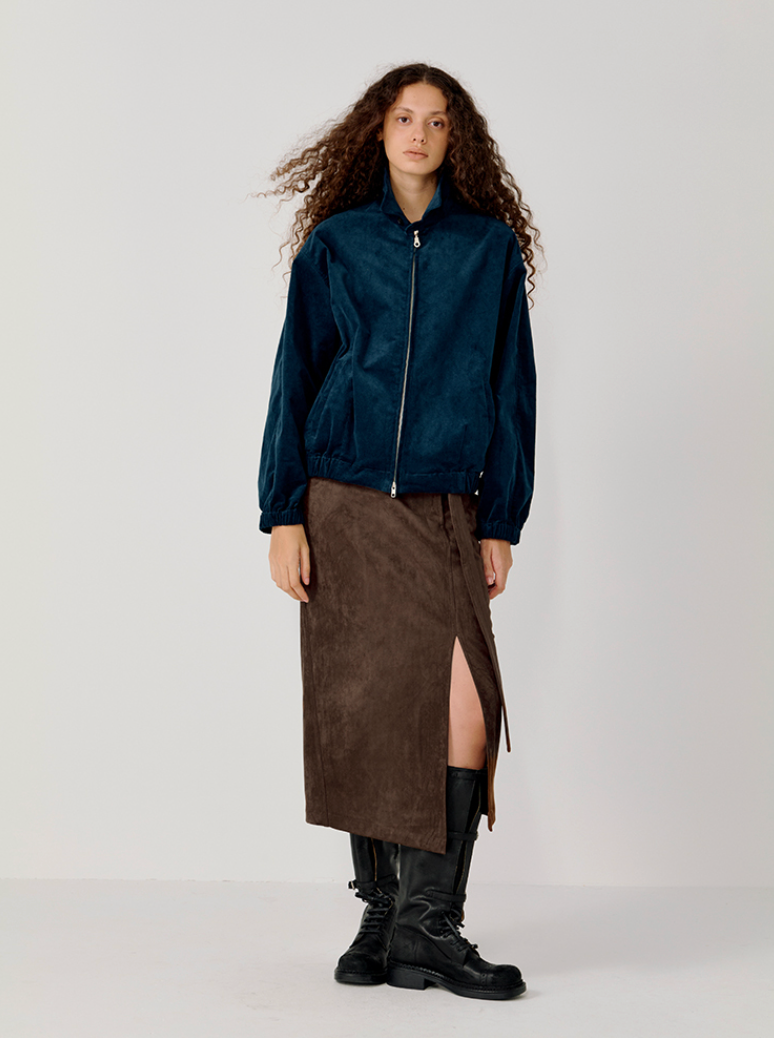 90sウォッシュコーデュロイ バックル襟ワークジャケット N6313