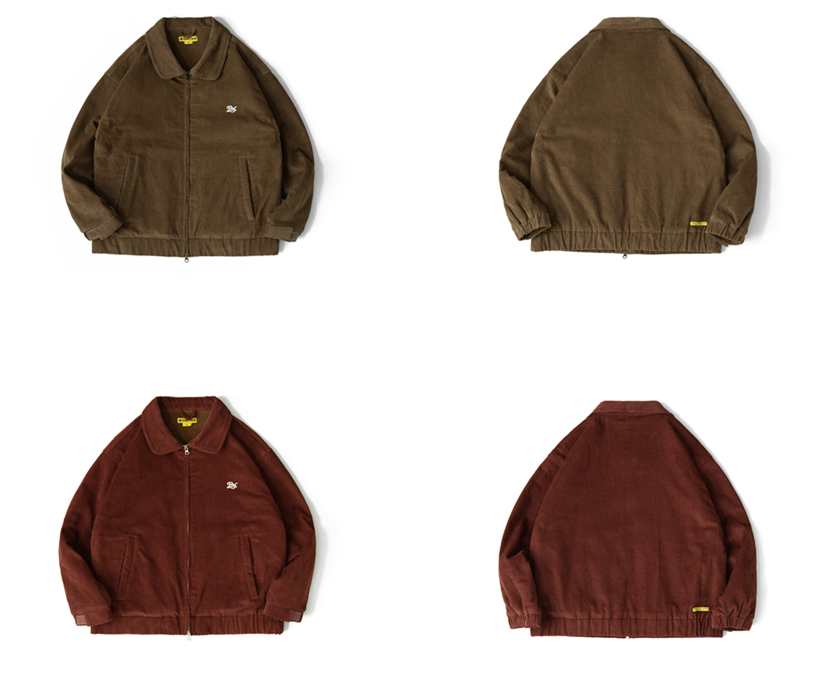 コーデュロイ×ボア 中綿ウォームジャケット N6325