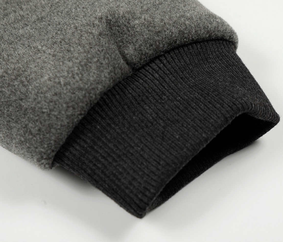 スタンドカラー ウール調ボクシーワークジャケット N6349