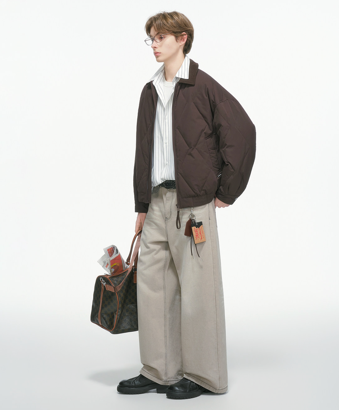 90%ホワイトダックダウン バーン風ワークダウンジャケット N6351