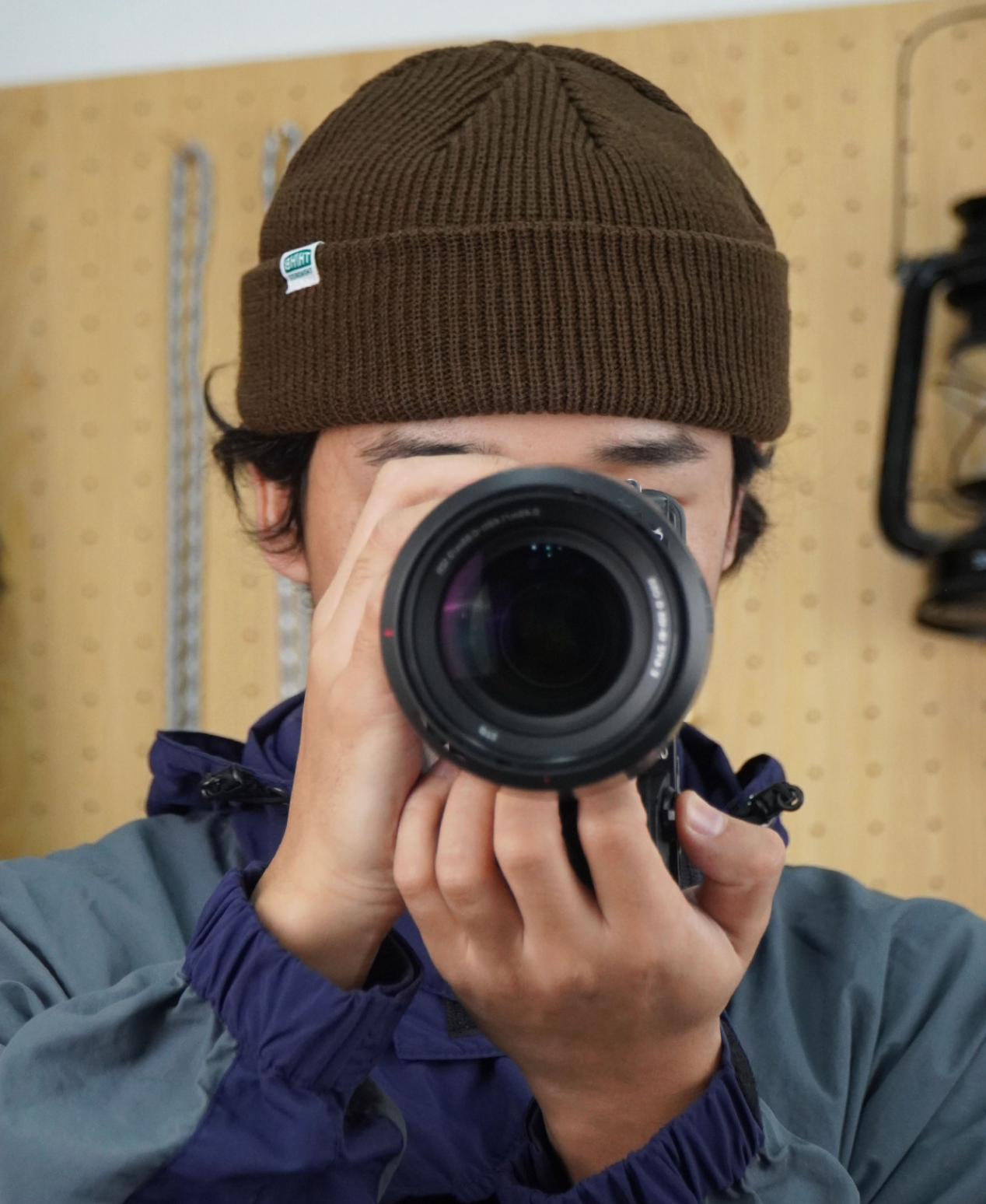 レターロゴ ニットワッチキャップ N6358