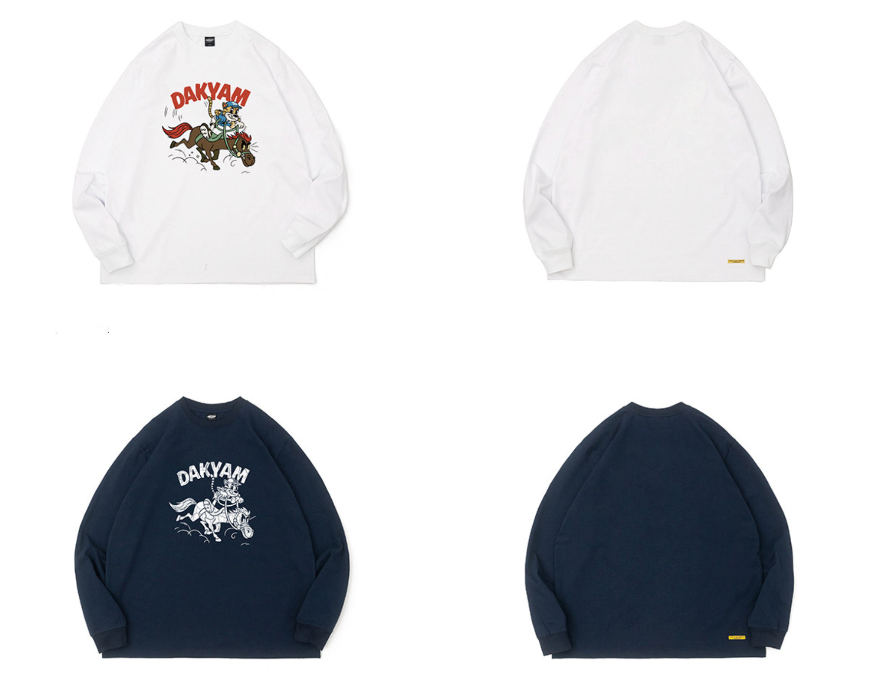 レーシングファンタジー プリント ロングスリーブT N6380