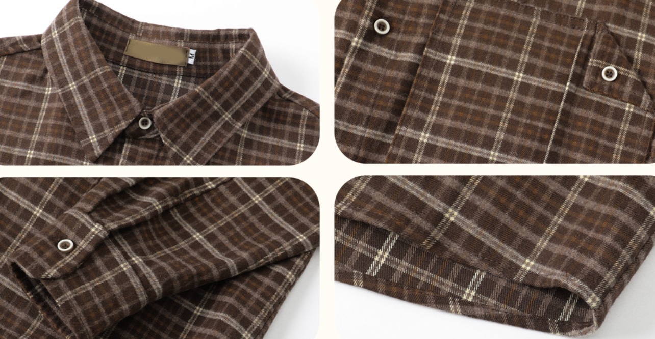アメリカンヴィンテージ 厚手チェックシャツ N6520