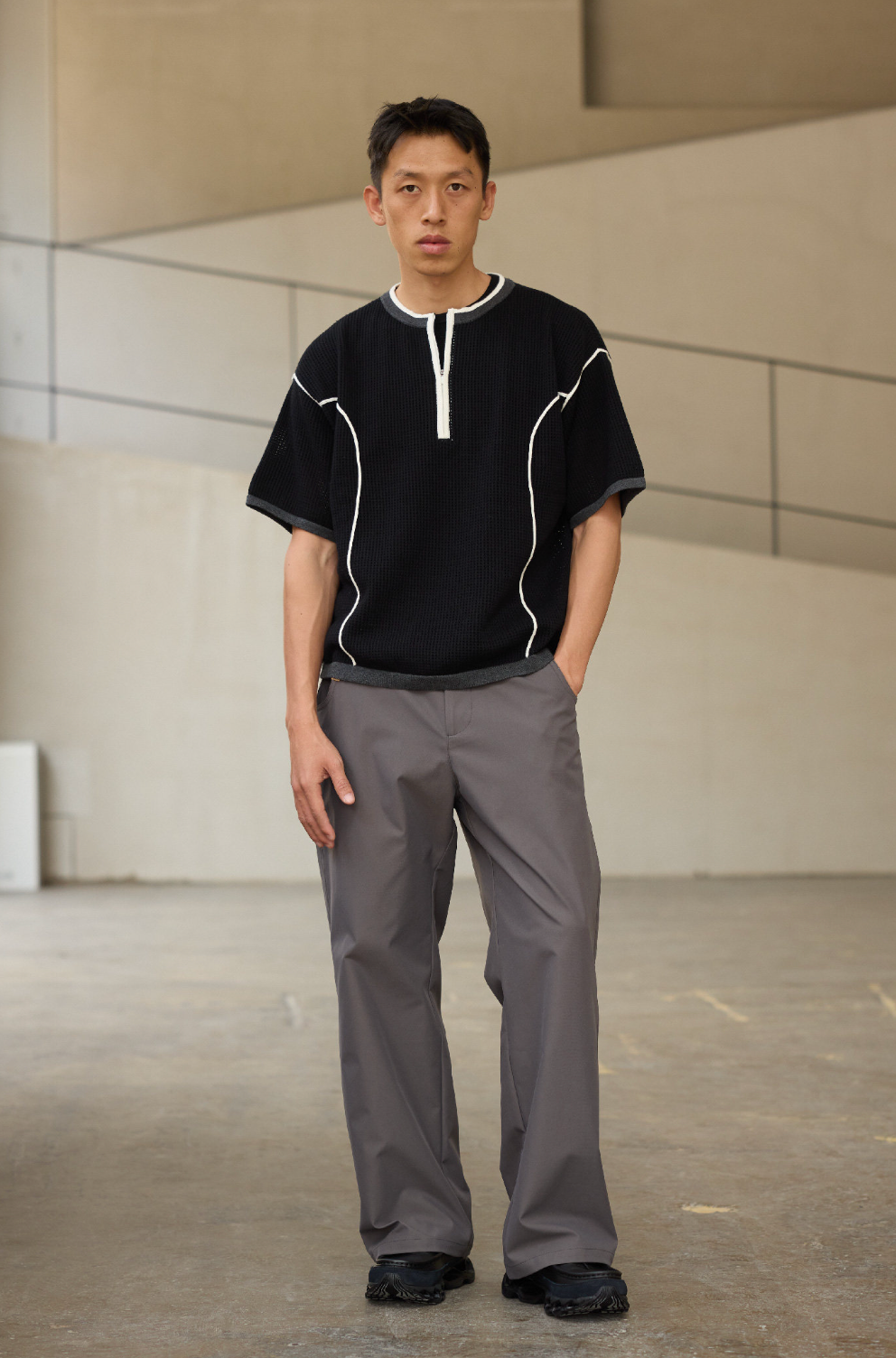 【機能性ウェア】SOERTEXシワ防止 ストレートチノパンツN6522