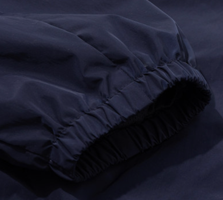 撥水 スタンドカラー バックロゴ トラックジャケット N6656