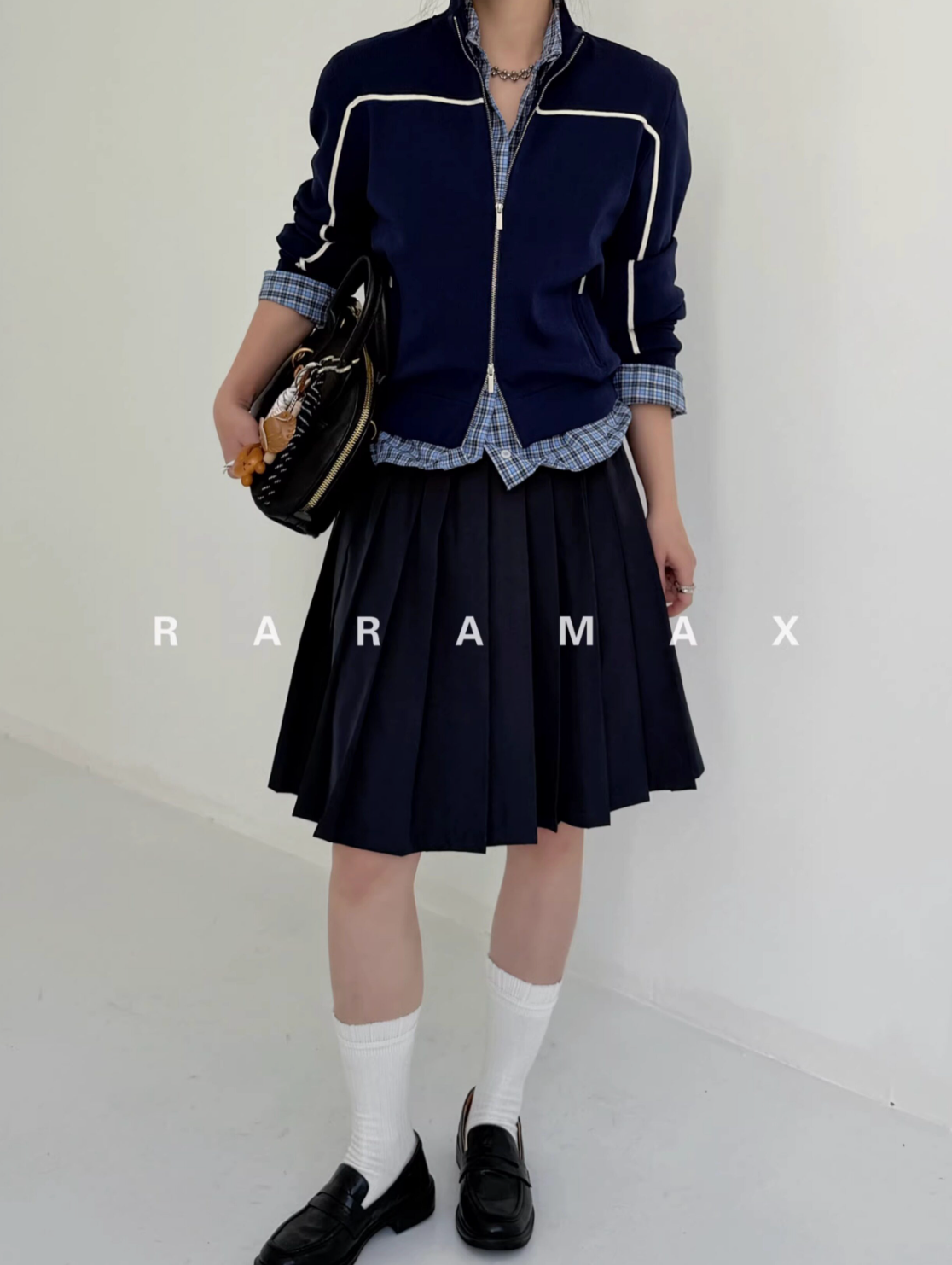 ワイヤー入り チェックシャツ N6677