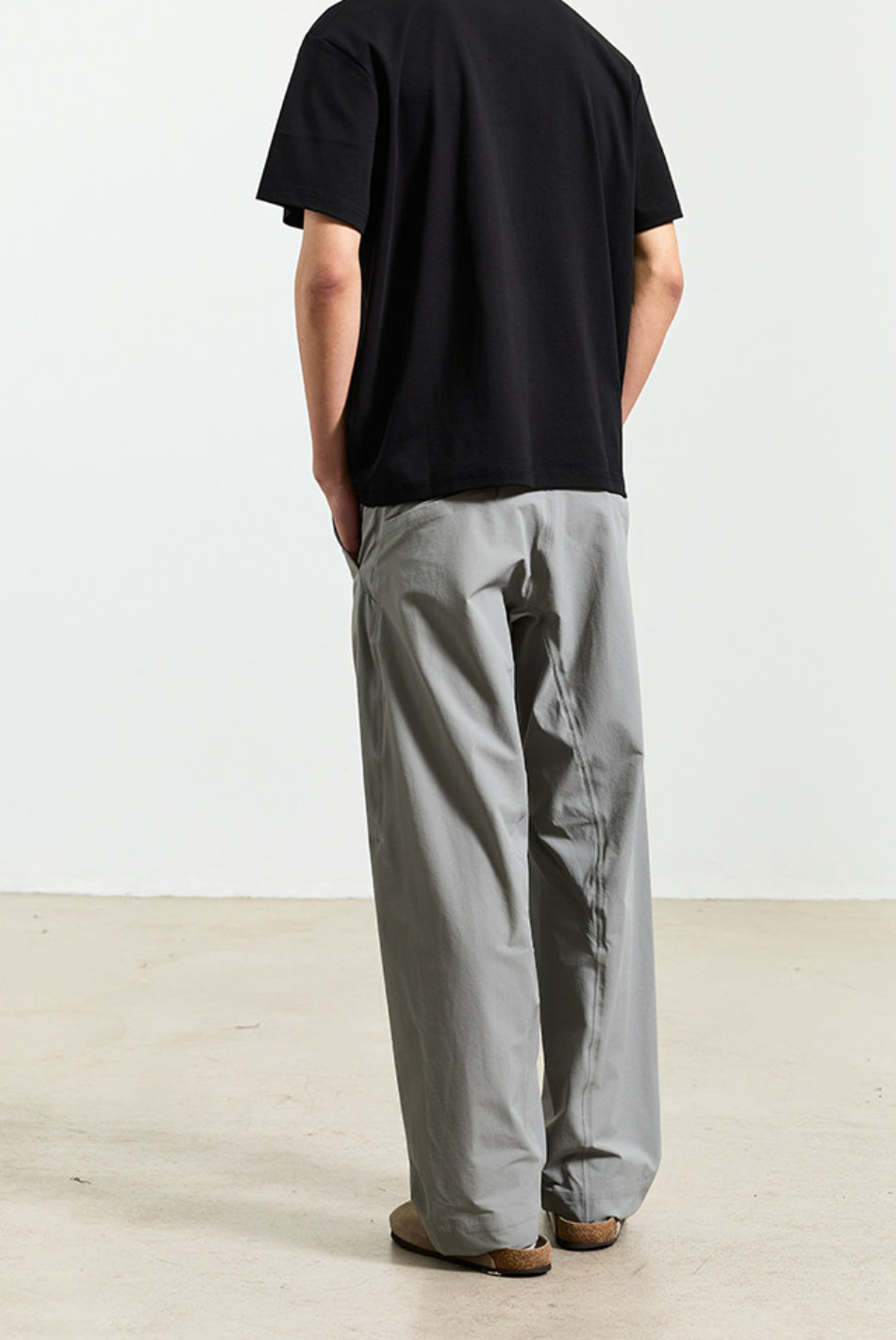 シームレス 高機能ワイドスラックス N6773