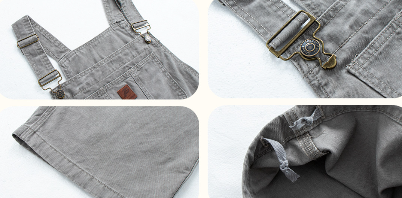 ヴィンテージウォッシュ オーバーオールパンツ N6779