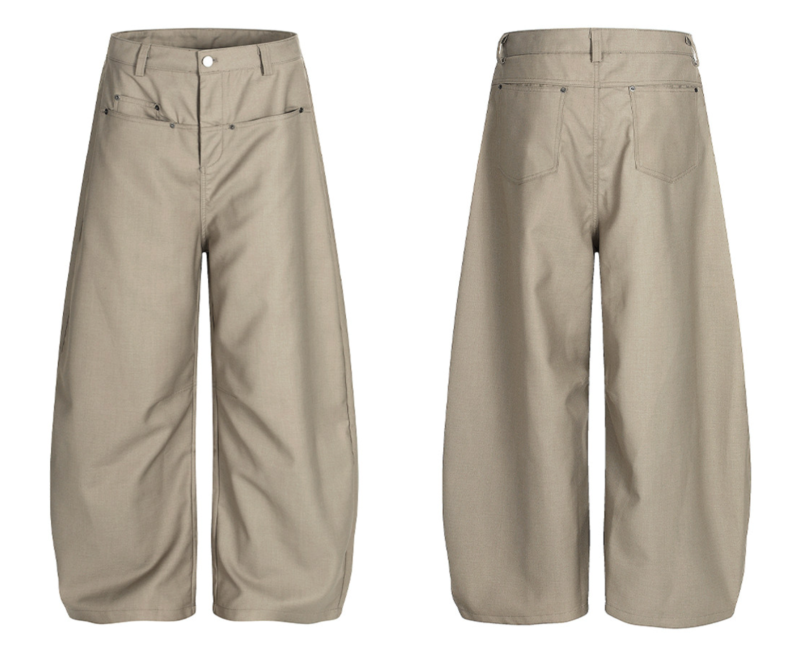 パネル切替 ワイドカーゴパンツ N6798